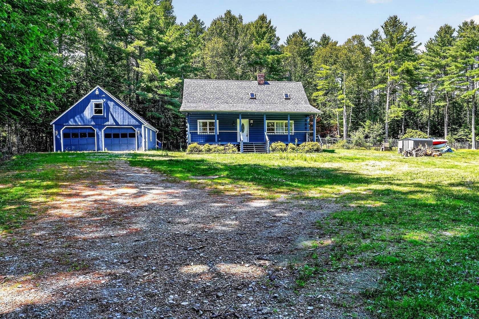 10.8 Acres of Land with Home for Sale in Bucksport, Maine