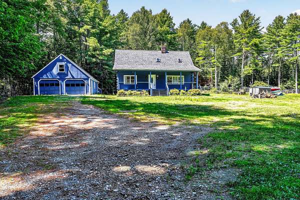 10.8 Acres of Land with Home for Sale in Bucksport, Maine