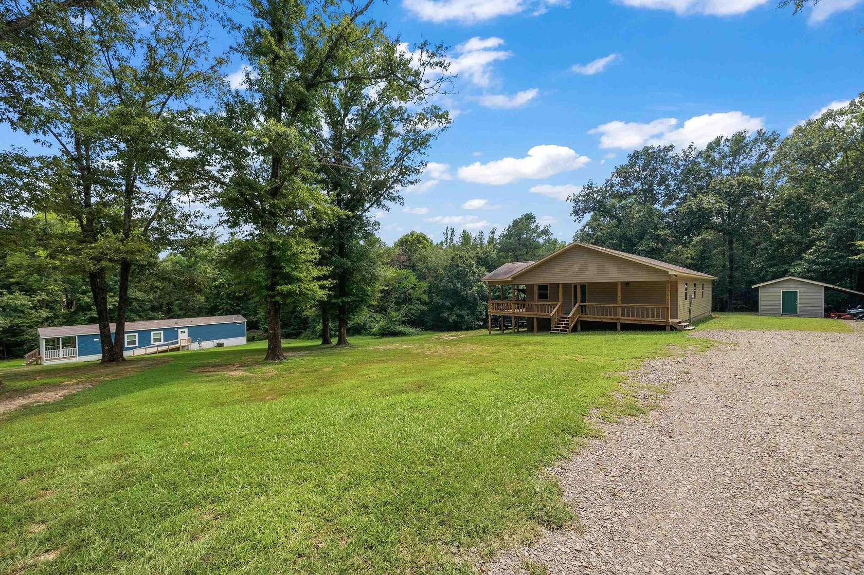 3.8 Acres of Land with Home for Sale in Bismarck, Arkansas