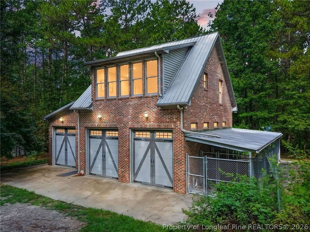 29.3 Acres of Recreational Land with Home for Sale in Lillington, North Carolina