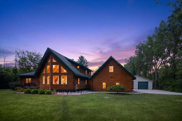 3.88 Acres of Land with Home for Sale in Auburn, Michigan