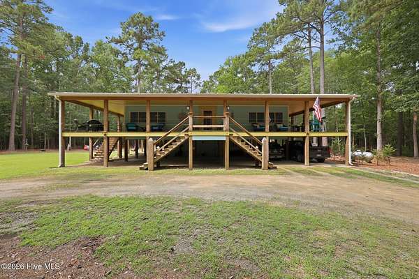 11.5 Acres of Land with Home for Sale in Merritt, North Carolina