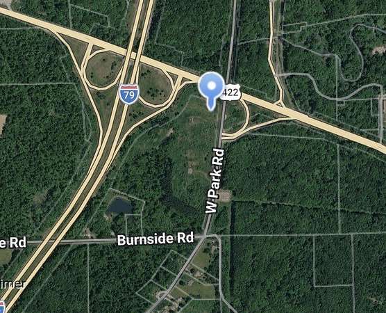 32.8 Acres of Commercial Land for Sale in Portersville, Pennsylvania