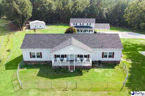 3.45 Acres of Land with Home for Sale in Effingham, South Carolina
