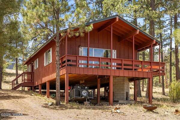 3.86 Acres of Land with Home for Sale in Alpine, Arizona