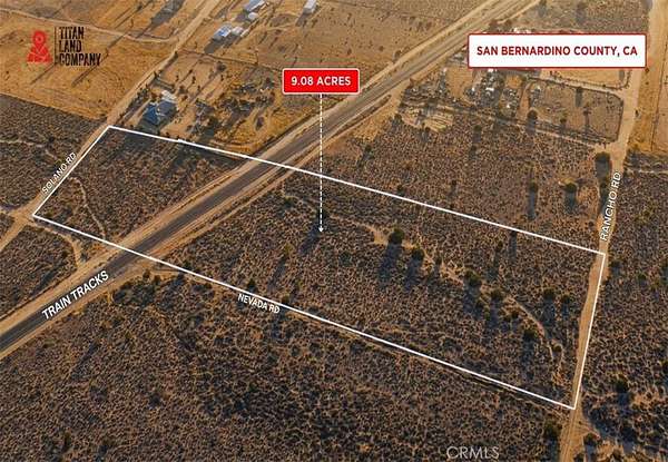 9 Acres of Residential Land for Sale in Phelan, California