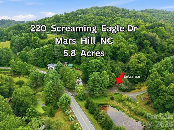 5.8 Acres of Residential Land for Sale in Mars Hill, North Carolina