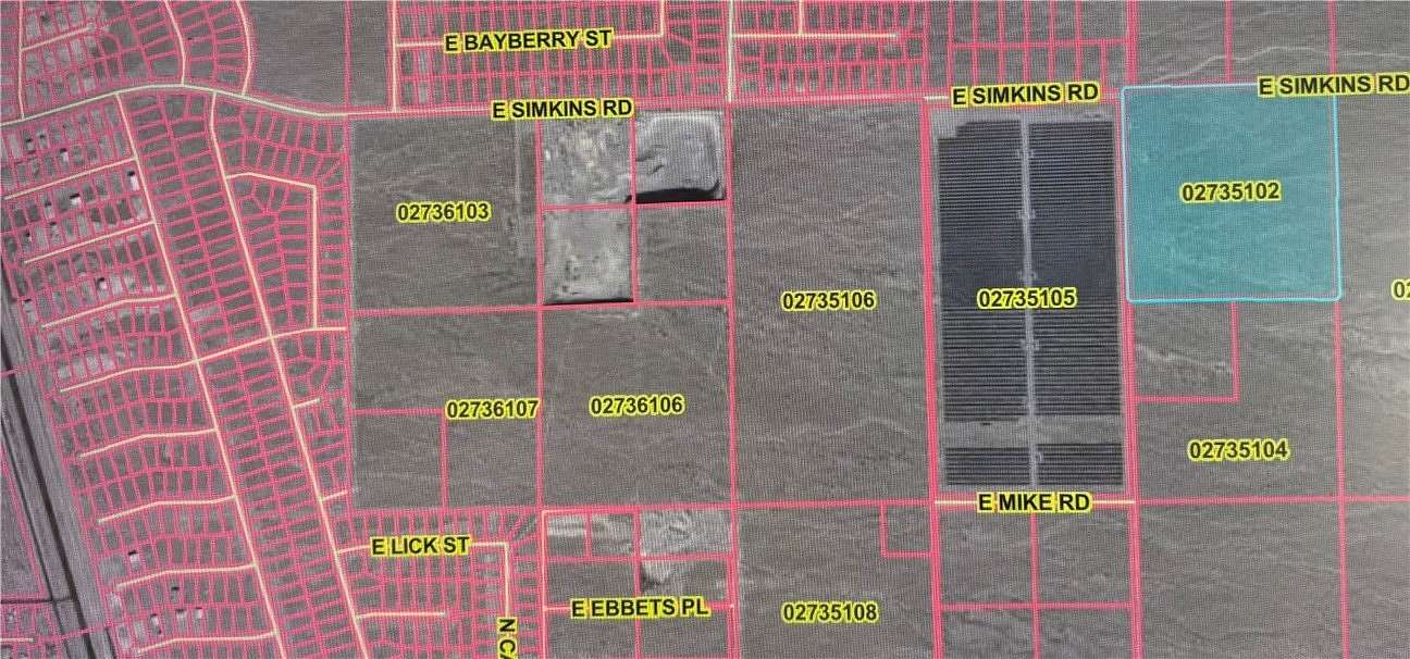 40 Acres of Land for Sale in Pahrump, Nevada
