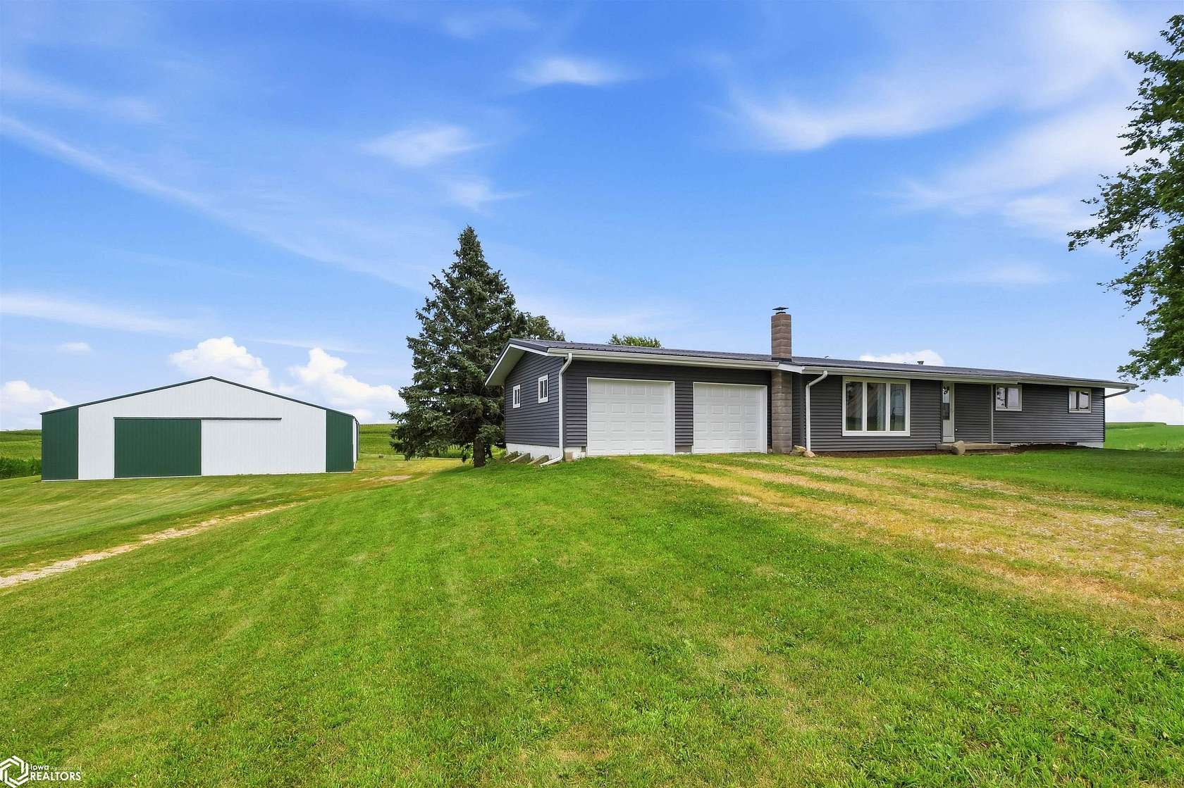 3.15 Acres of Land with Home for Sale in Grinnell, Iowa
