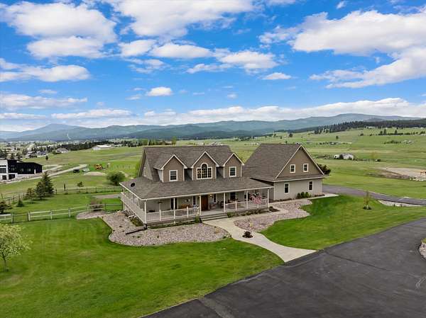 4 Acres of Land with Home for Sale in Kalispell, Montana