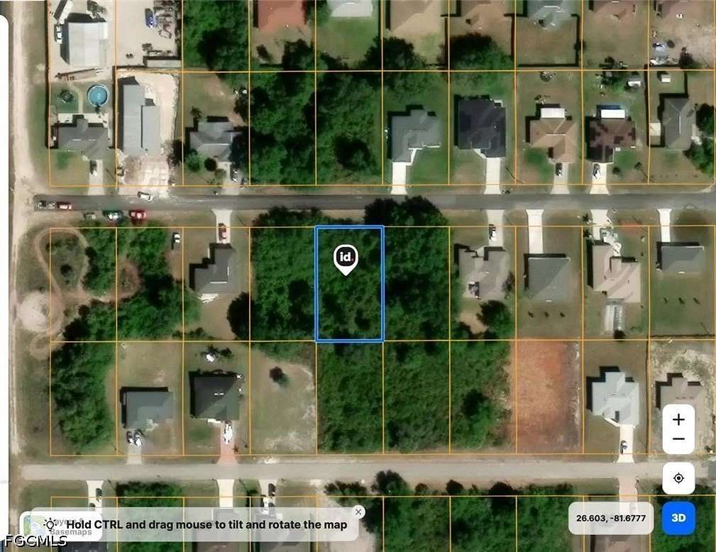 0.25 Acres of Residential Land for Sale in Lehigh Acres, Florida