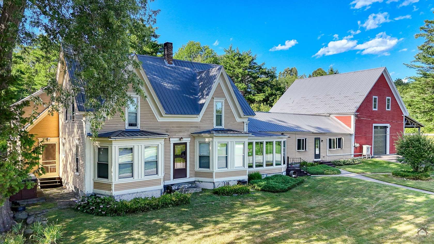 7.59 Acres of Land with Home for Sale in Wayne, Maine