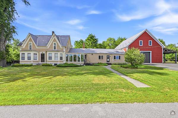 7.59 Acres of Land with Home for Sale in Wayne, Maine