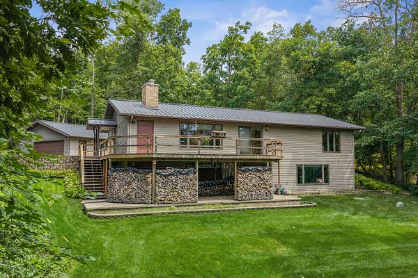 36.3 Acres of Recreational Land with Home for Sale in Portage, Wisconsin