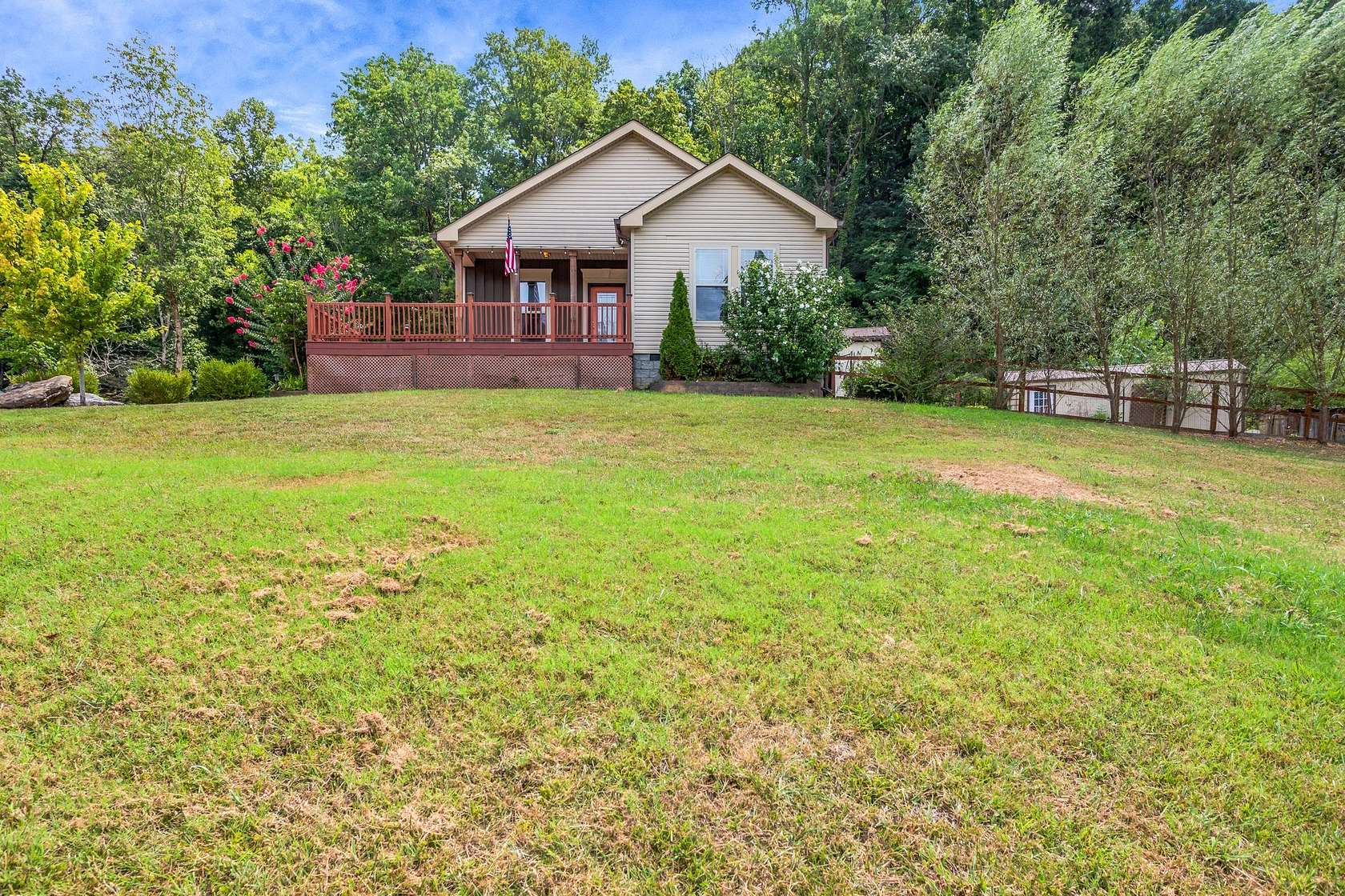 10.1 Acres of Land with Home for Sale in Mount Pleasant, Tennessee
