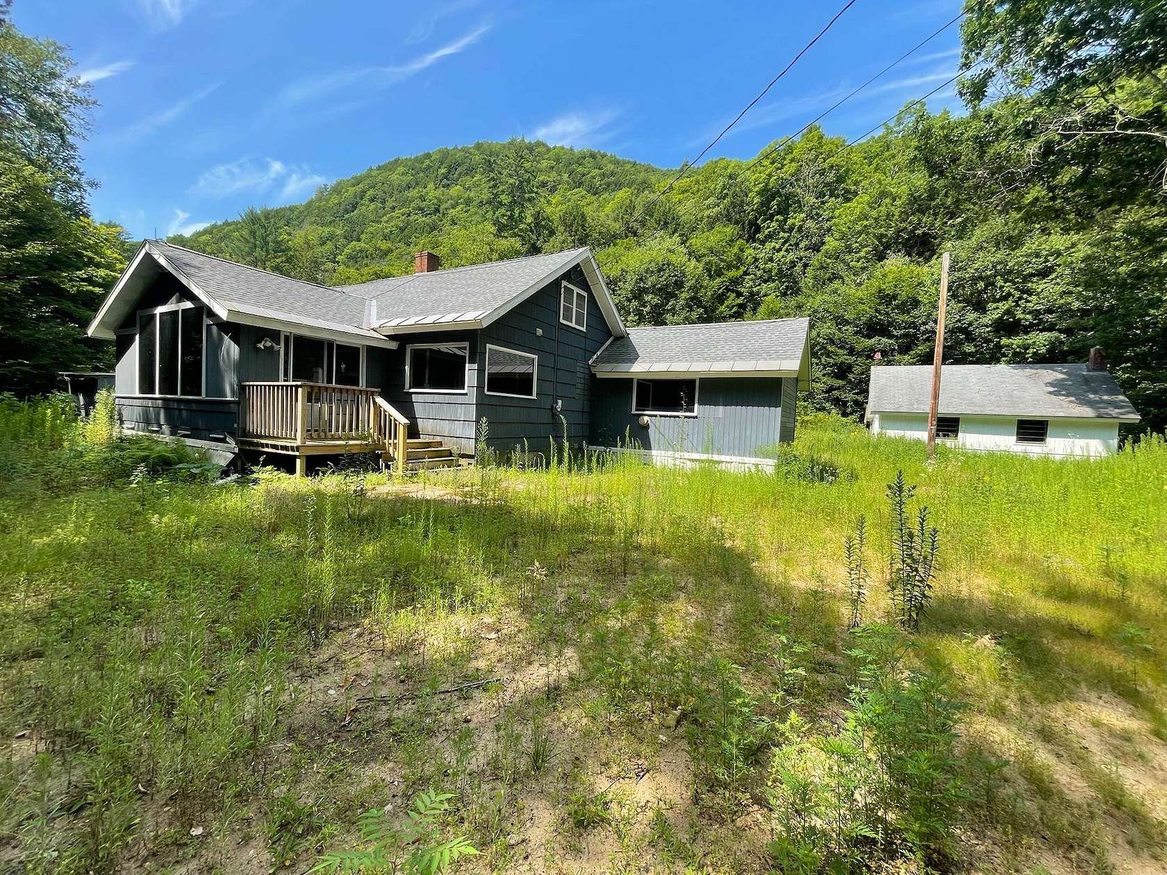 33 Acres of Recreational Land with Home for Sale in Hill, New Hampshire