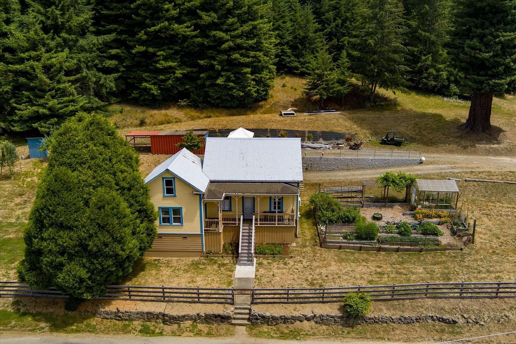 7.4 Acres of Land with Home for Sale in Arcata, California
