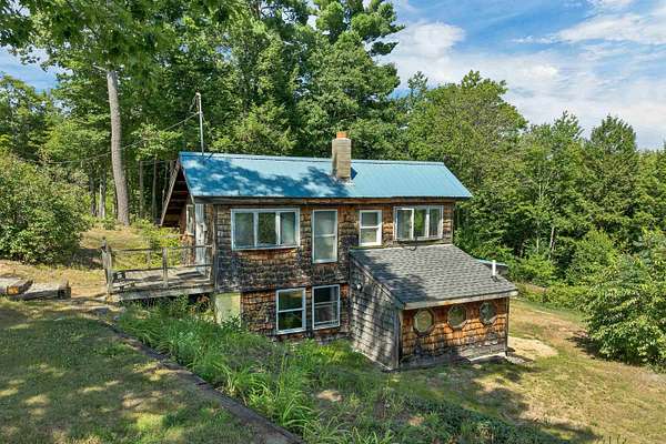 30 Acres of Recreational Land with Home for Sale in Ossipee, New Hampshire