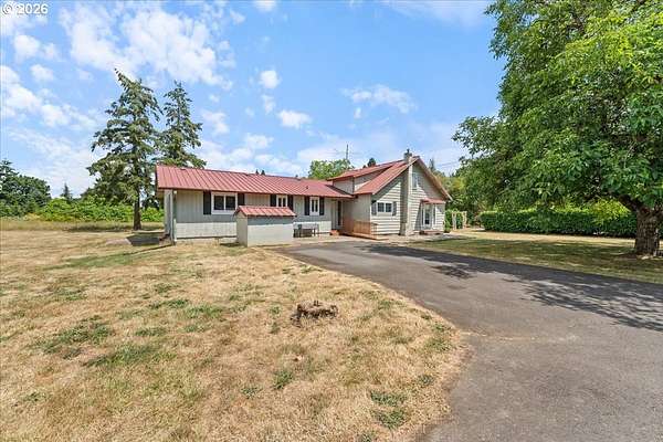 3.36 Acres of Land with Home for Sale in Aurora, Oregon