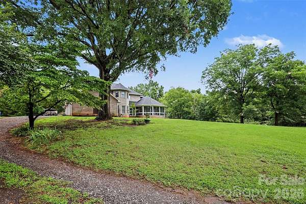 13.5 Acres of Recreational Land with Home for Sale in Statesville, North Carolina