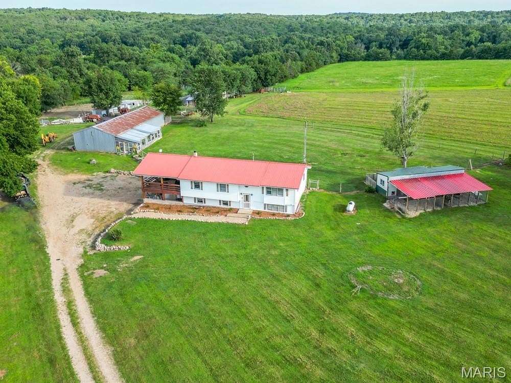 72.6 Acres of Land with Home for Sale in Richland, Missouri