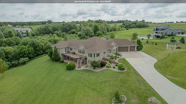 2.44 Acres of Land with Home for Sale in Spirit Lake, Iowa