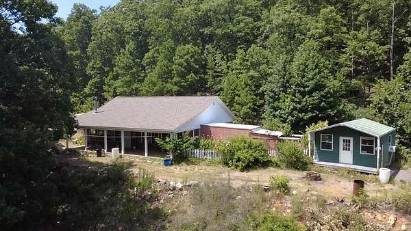 15 Acres of Recreational Land with Home for Sale in Mena, Arkansas