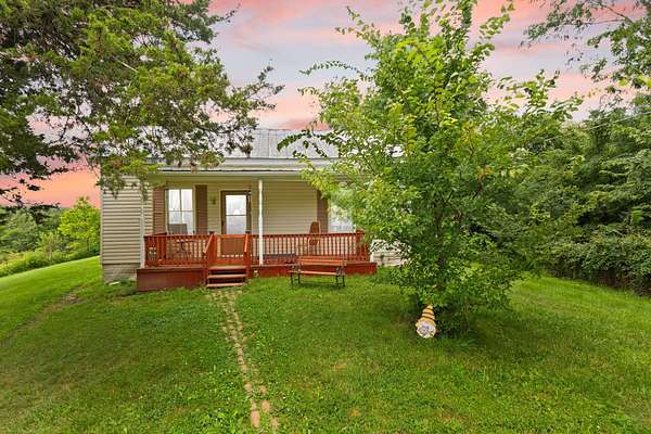 33.3 Acres of Land with Home for Sale in Sadieville, Kentucky