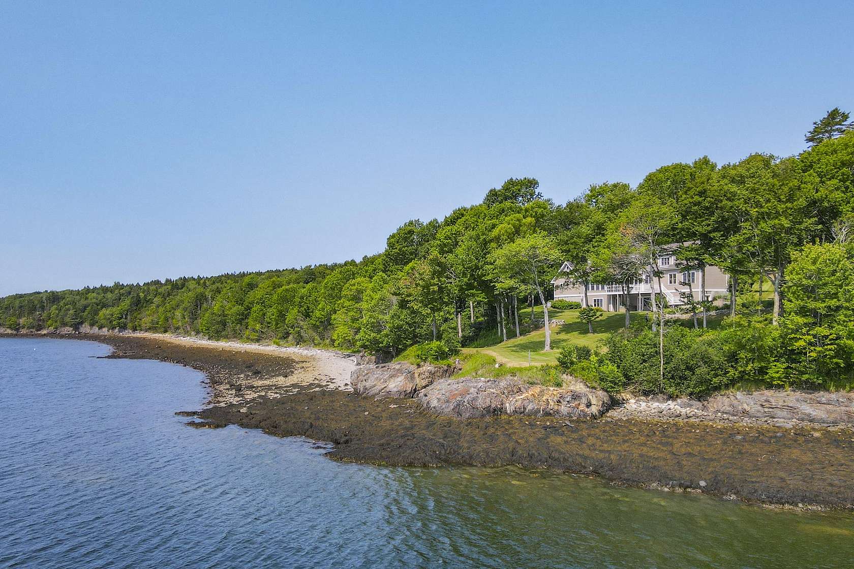 3.4 Acres of Land with Home for Sale in Stockton Springs, Maine