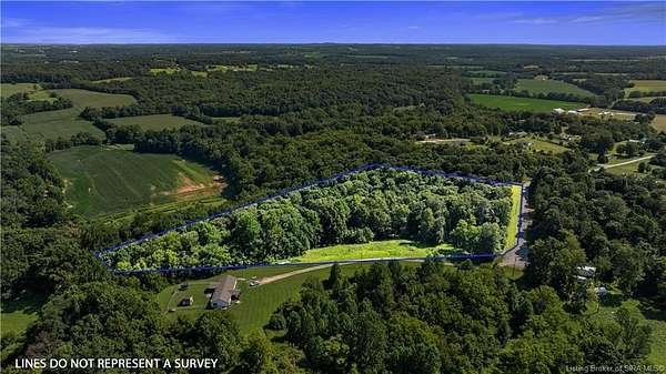 9.75 Acres of Residential Land for Sale in Salem, Indiana