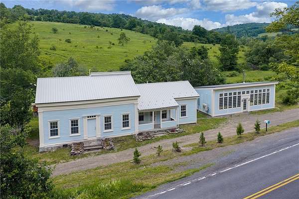 44.7 Acres of Agricultural Land with Home for Sale in Delhi, New York