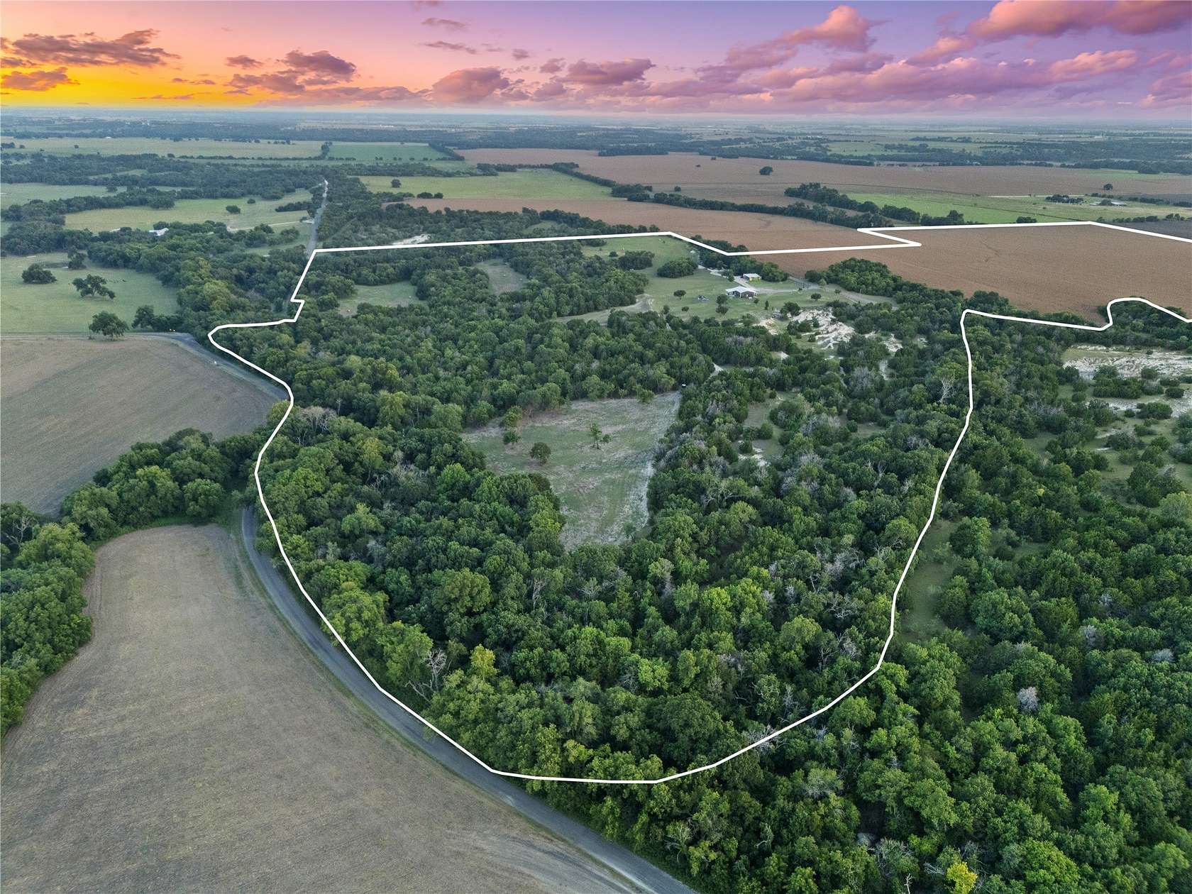 160 Acres of Land with Home for Sale in Bruceville, Texas