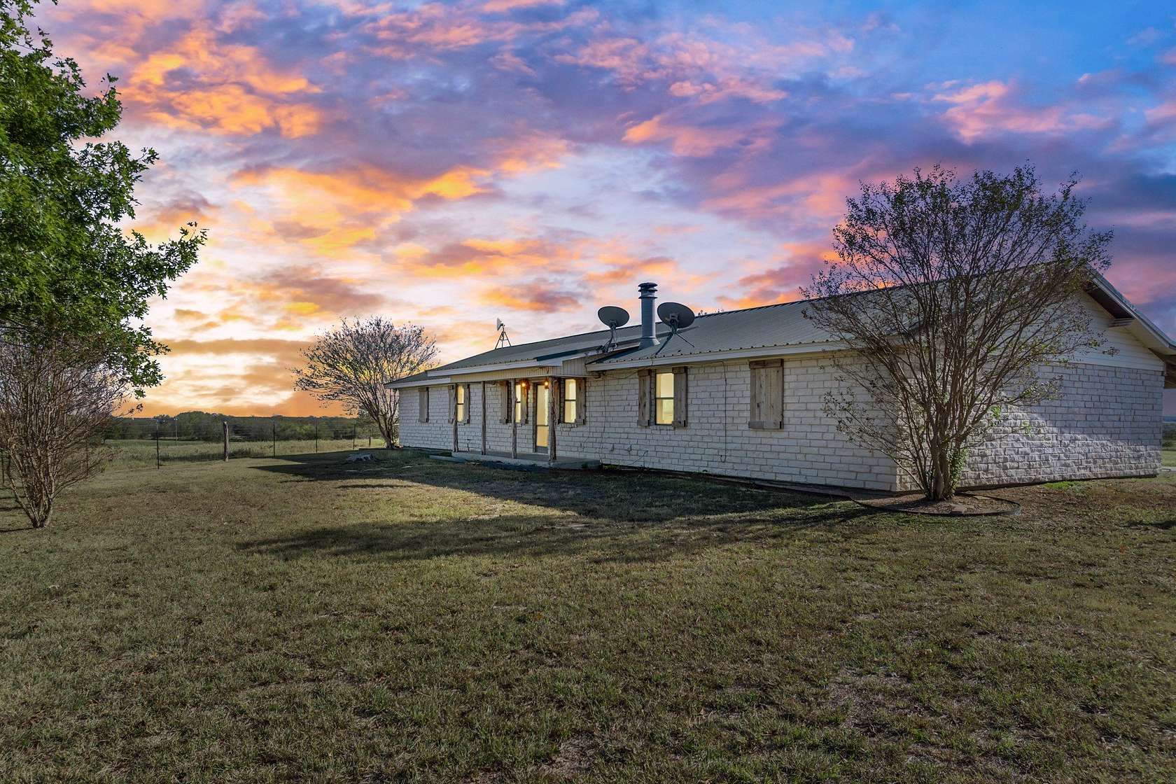 48.5 Acres of Agricultural Land with Home for Sale in Moody, Texas