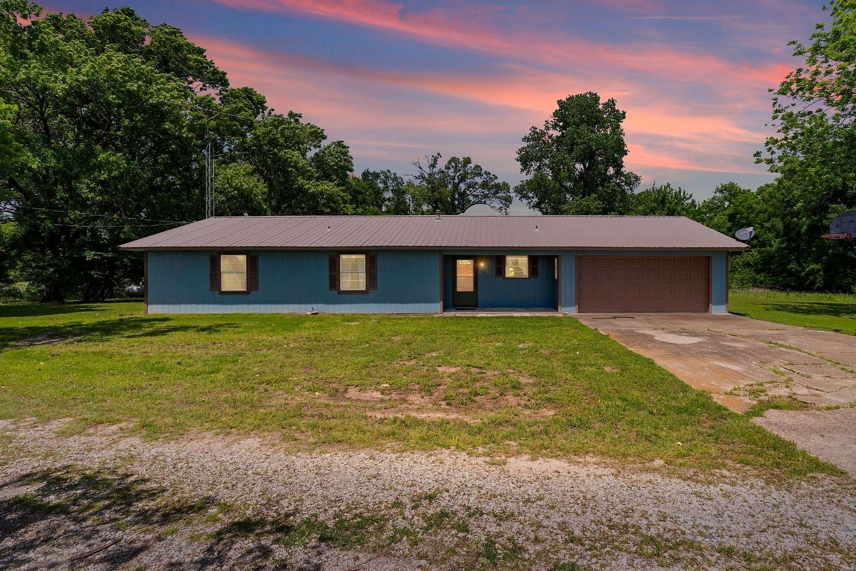 1.87 Acres of Land with Home for Sale in Point, Texas
