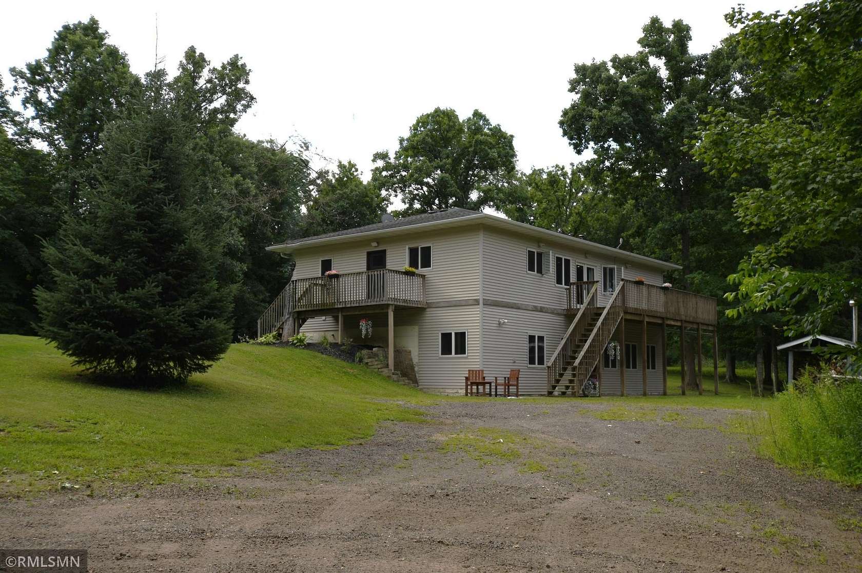 21 Acres of Recreational Land with Home for Sale in Glenwood City, Wisconsin