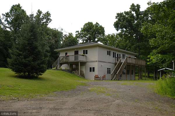 21 Acres of Recreational Land with Home for Sale in Glenwood City, Wisconsin