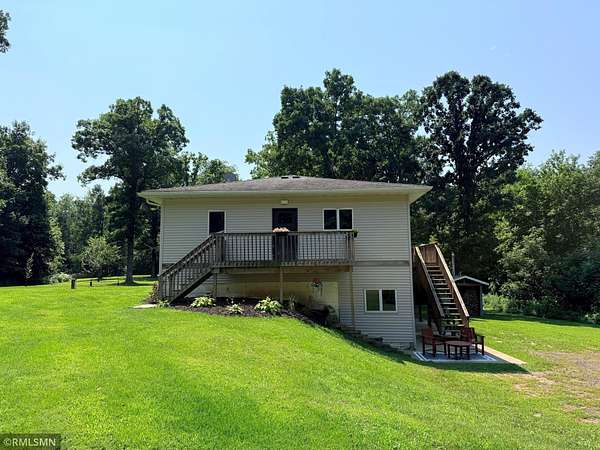 21 Acres of Recreational Land with Home for Sale in Glenwood City, Wisconsin