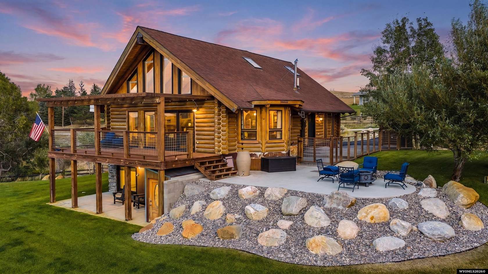 3.17 Acres of Land with Home for Sale in Buffalo, Wyoming