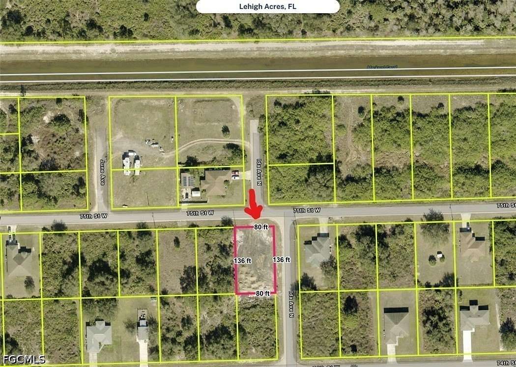 0.25 Acres of Residential Land for Sale in Lehigh Acres, Florida
