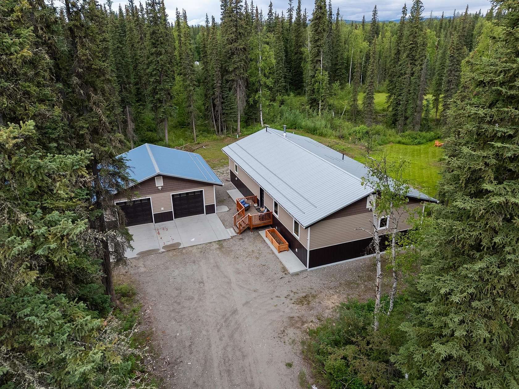 2 Acres of Land with Home for Sale in North Pole, Alaska
