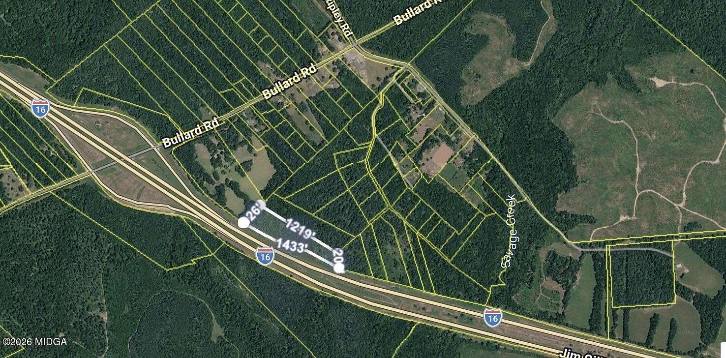 7.5 Acres of Residential Land for Sale in Dry Branch, Georgia