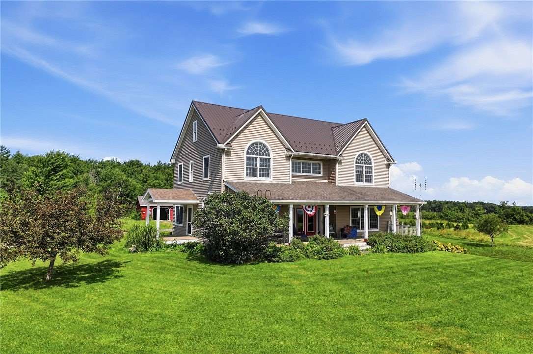 21.4 Acres of Land with Home for Sale in Trumansburg, New York
