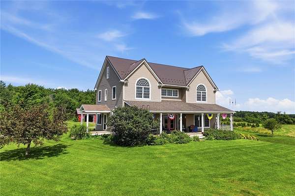 21.4 Acres of Land with Home for Sale in Trumansburg, New York