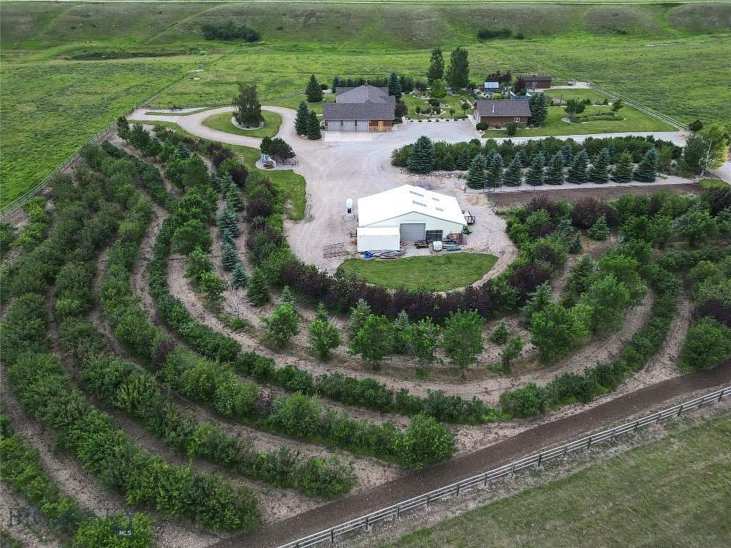 47.9 Acres of Land with Home for Sale in Lewistown, Montana
