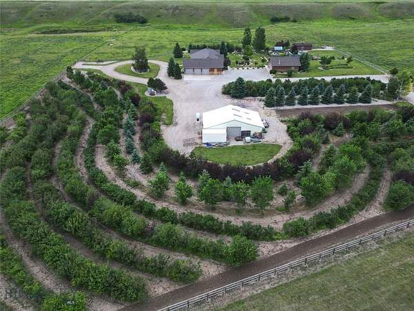 47.9 Acres of Land with Home for Sale in Lewistown, Montana