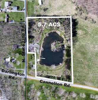 5.73 Acres of Land for Auction in Darlington, Pennsylvania