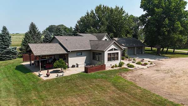 5.35 Acres of Land with Home for Sale in Windom, Minnesota