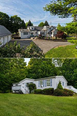 6.59 Acres of Land with Home for Sale in West Chazy, New York