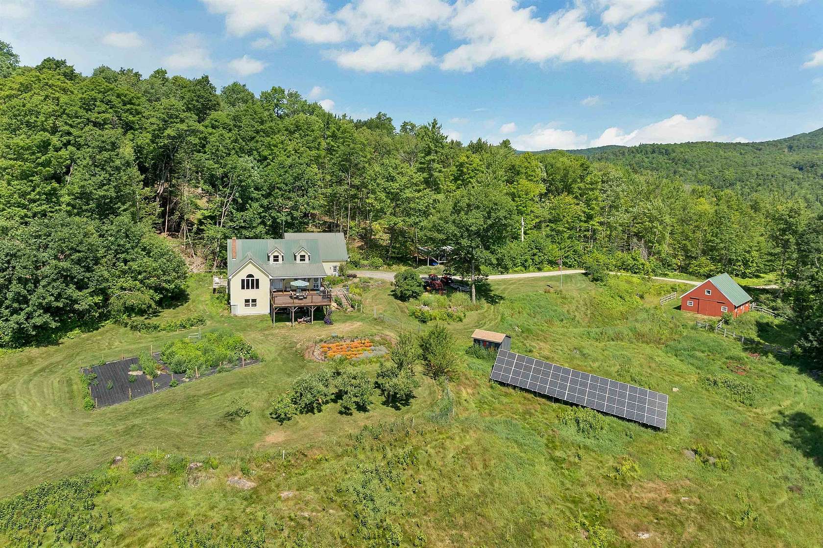 55.6 Acres of Agricultural Land with Home for Sale in Wentworth, New Hampshire