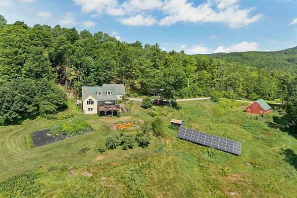 55.6 Acres of Agricultural Land with Home for Sale in Wentworth, New Hampshire